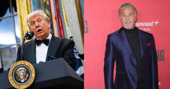 Donald Trump Mocked for Being 'So Out of It' as He Mispronounces Pal Sylvester Stallone's Name During Kennedy Center Honors