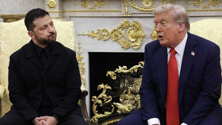 Donald Trump le da a Zelenski "días" para que responda a su "plan de paz" en Ucrania