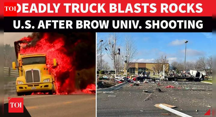 Deadly U-Haul Truck Explosion Rocks Idaho As U.S. Reels From Brown University Shooting