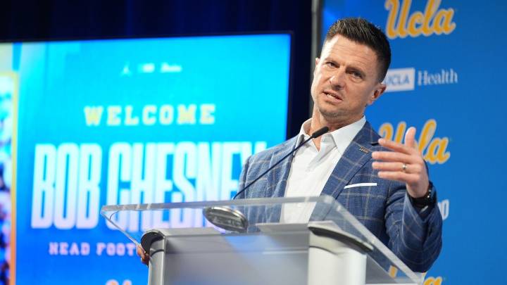 Chesney starts his UCLA football coaching era with energy, inspiration and a promise to win