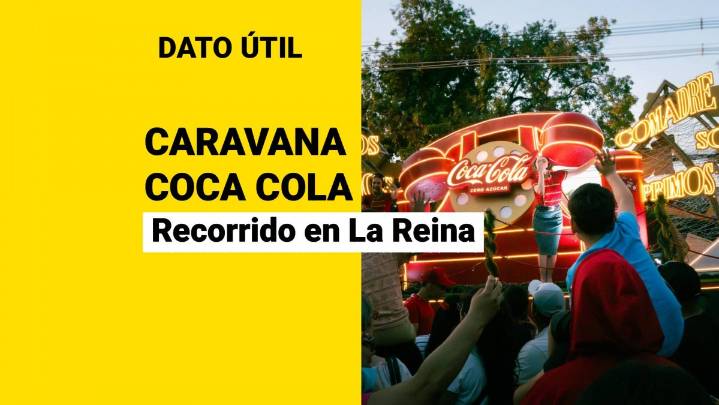 Caravana Navideña de Coca Cola llega a La Reina: Así será el recorrido del sábado 13 de diciembre