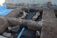 La Junta constata el hallazgo de una necrópolis romana del siglo II al IV en la obra del metro