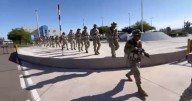 Así fue la llegada de militares peruanos a la frontera con Chile
