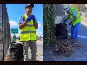 Juan Naula: la historia del hombre que decidió limpiar Los Ángeles, una calle a la vez