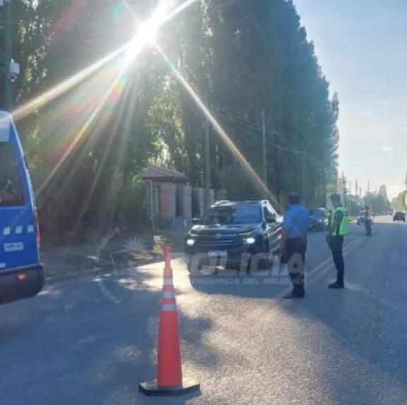 Importante operativo vehicular en Neuquén terminó con 15 secuestros en el sector ribereño