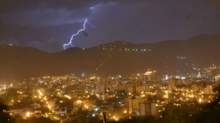 Alerta amarilla en Salta | Las tormentas pronosticadas para hoy y mañana incluyen a la capital provincial