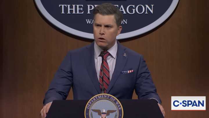 Defense Secretary Pete Hegseth addresses Venezuelan attack in SNL cold open