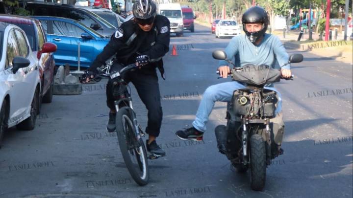 De Pantitlán y Neza, banda de bikers agresores de ciclistas