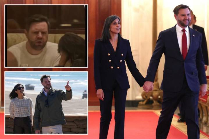 JD Vance claps back at image of him yelling at his wife Usha
