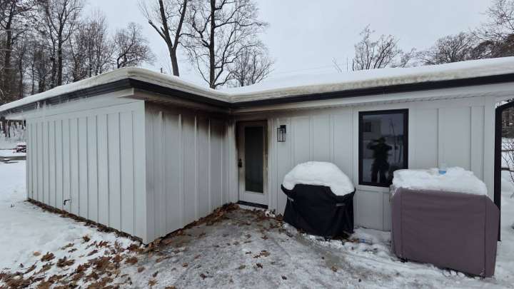 Culver Fire Department puts out basement fire