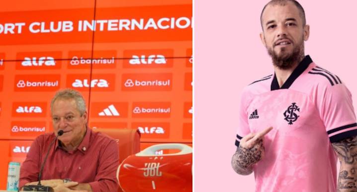 Las polémicas declaraciones de Abel Braga al color de la camiseta del Inter de Porto Alegre