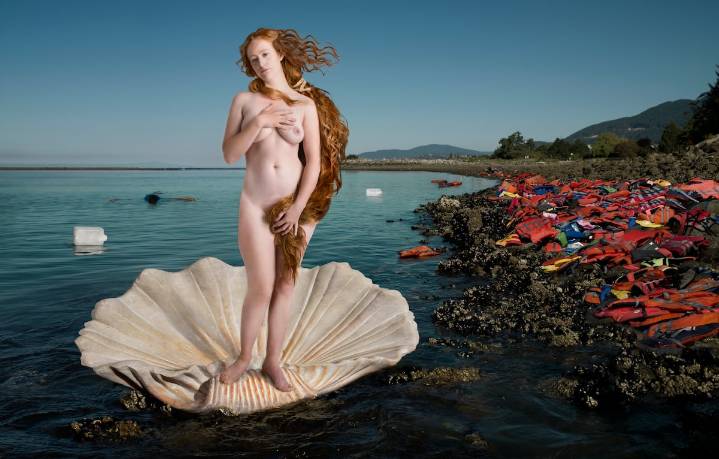 La Gioconda actualizada: un ensayo fotográfico sobre la representación de la mujer en el arte