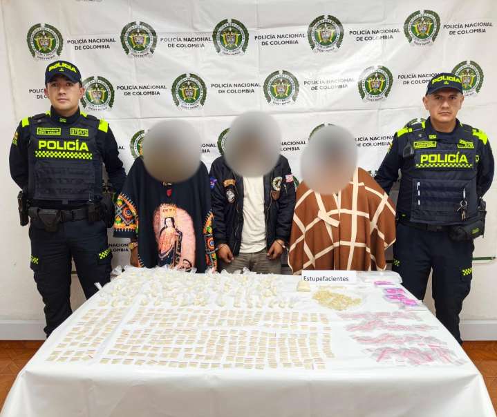 Operativo permitió desmantelar expendio de estupefacientes