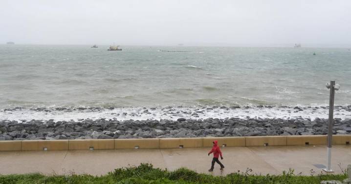Yellow weather warning as more than half a month’s rain could fall in 24 hours