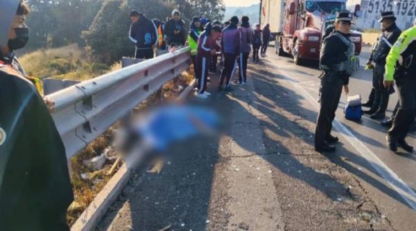 Atropellan a peregrinos en la autopista México