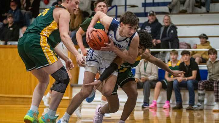 Top photos from Gaylord St. Mary boys basketball vs. Forest Area