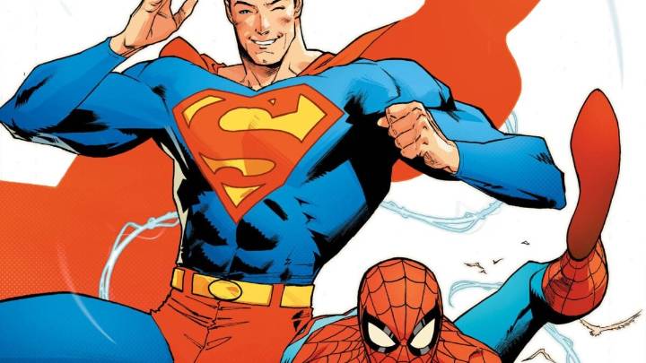 Superman and Spider-Man Collide in the First Looks at DC and Marvel's Next Big Crossover