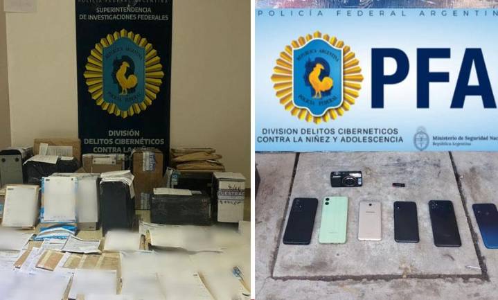 Mega operativo policial: doce detenidos en una causa por delitos contra menores