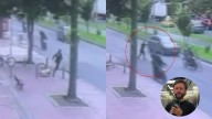 Video muestra el momento en el que policía disparó a ladrones que mataron a Jean Claude Bossard durante robo en Bogotá