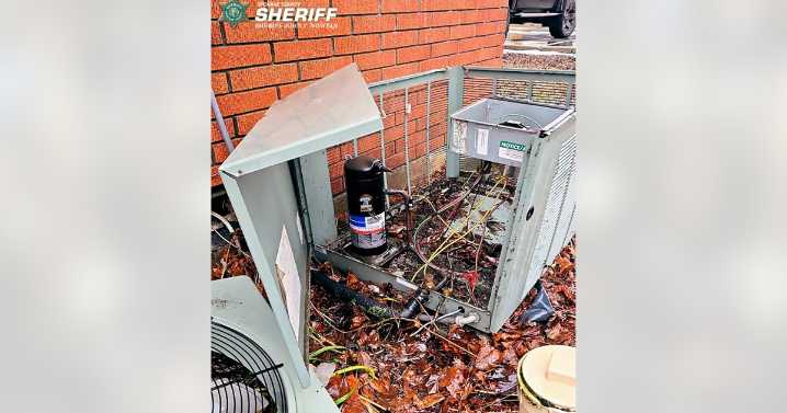Spokane Valley theft suspect arrested for stealing air conditioner parts