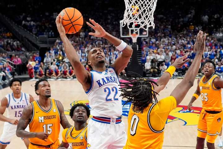 Kansas' Darryn Peterson makes long-awaited return, with hope there's plenty more to come
