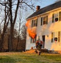 Historic Poolesville Farmhouse Badly Damaged In Fire Sparked By Smoking Materials (VIDEO)