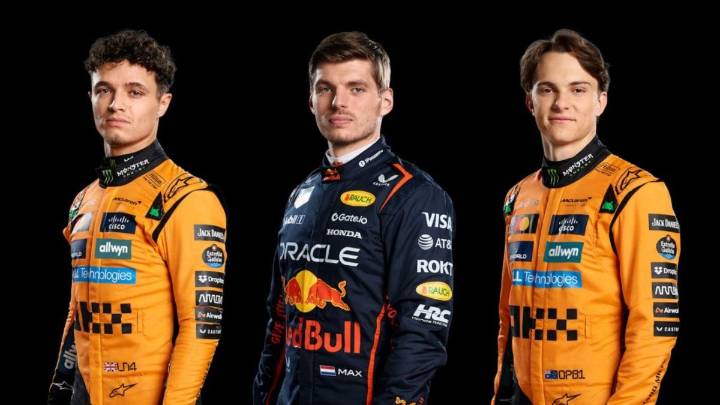 Qué necesitan Norris, Verstappen y Piastri para coronarse en el GP de Abu Dhabi de la F1
