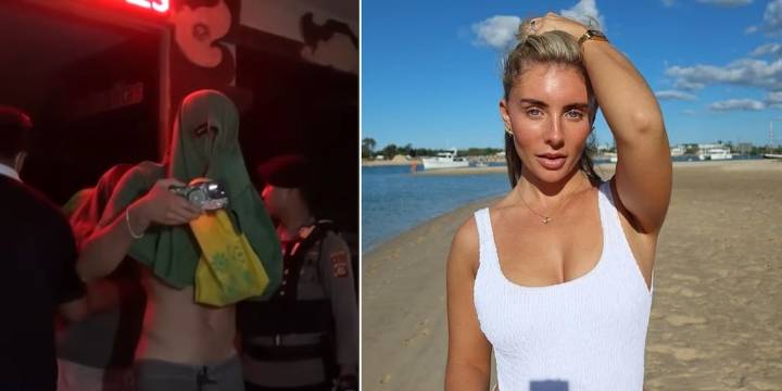 Escándalo con Bonnie Blue en Indonesia: la estrella de OnlyFans fue detenida junto a 17 hombres en Bali