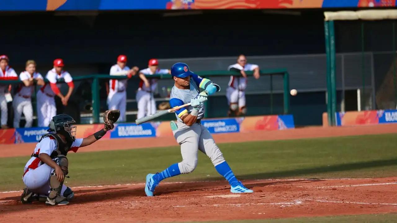 Colombia brilla en el diamante con debut arrollador ante Perú en los Juegos Bolivarianos