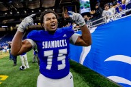 Big touchdown from a big man