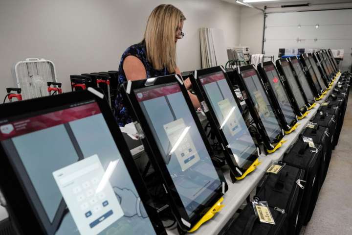 Georgia considers rules on when to use hand-marked ballots in election emergencies