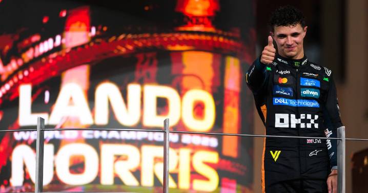 Lando Norris' SPOTY chances rated against Luke Littler and Rory McIlroy after F1 title win