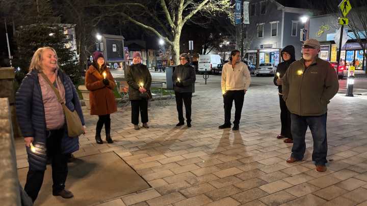 'Something positive': Residents hold vigil in response to Rogers case