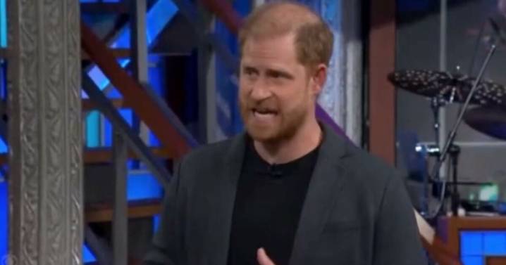 Prince Harry torn to shreds over 'embarrassing' Late Show appearance 