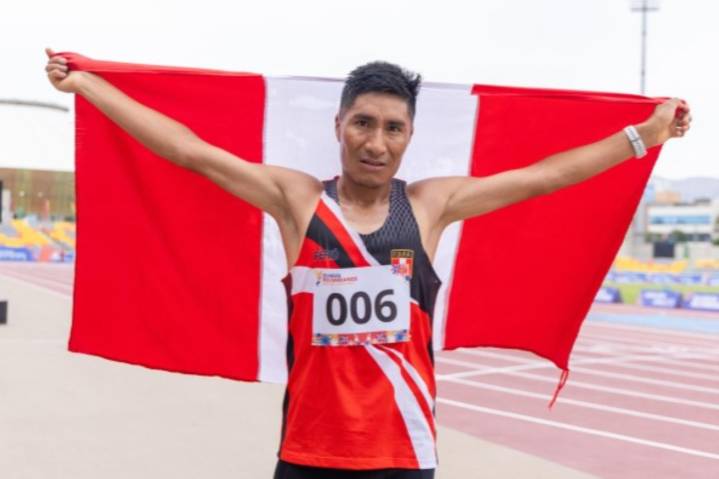 ¡Vamos, Perú! Atleta Walter Nina conquista el oro en los 10,000 metros planos