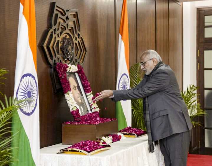 Vice-President Radhakrishnan recalls Ambedkar’s role in shaping India