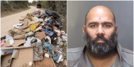 Man charged after more than 1,000 pounds of trash illegally dumped in McLennan County, Texas