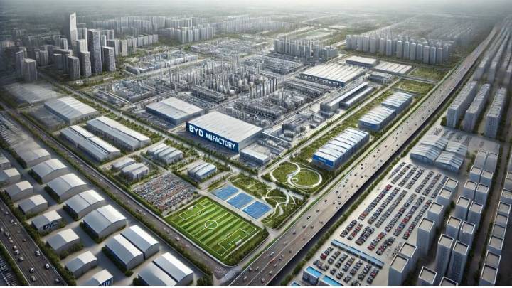 La construcción en tiempo récord que no es una simple fábrica de coches: es una ciudad entera