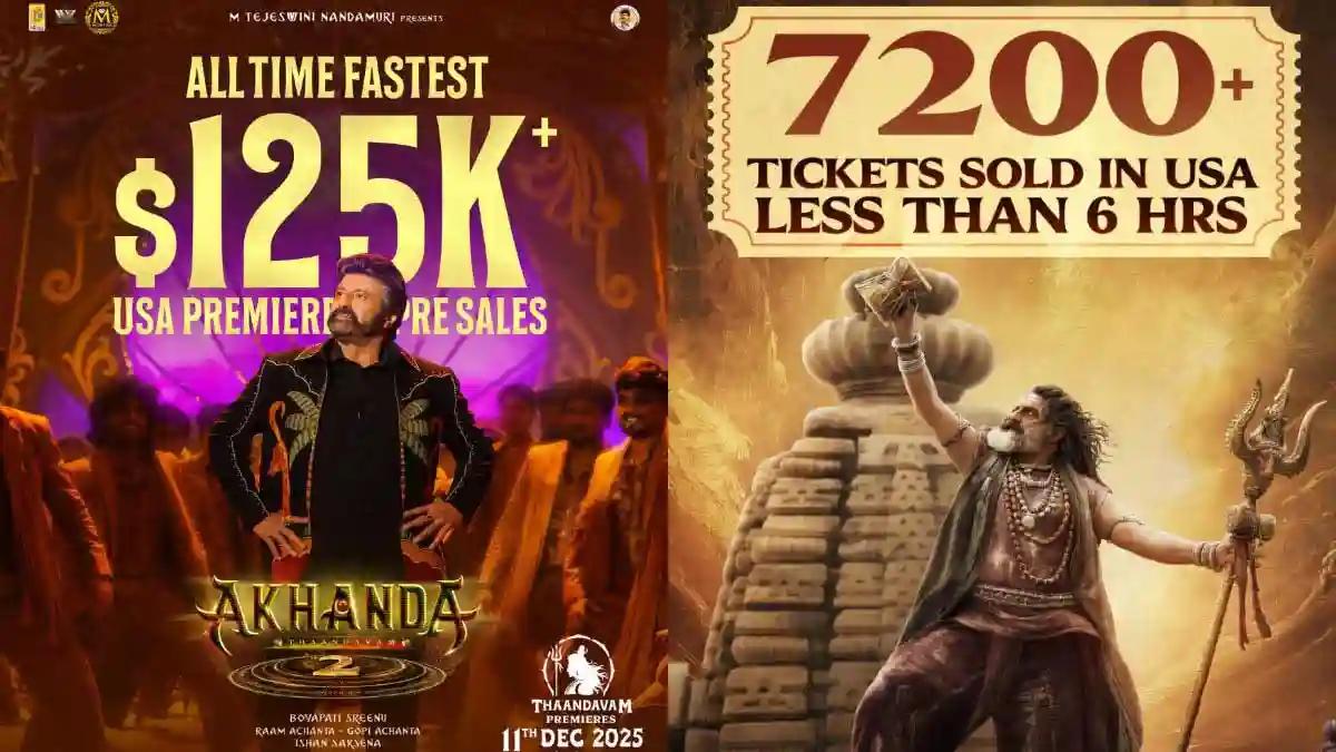 Akhanda 2 Pre-Sales Record: A Stunning $125K in Just 6 Hours