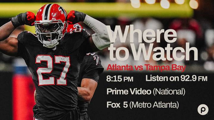 Where to watch Atlanta Falcons at Tampa Bay Buccaneers
