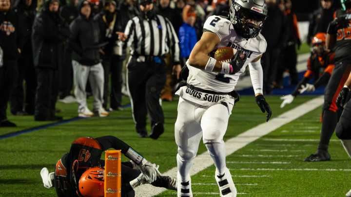 Photos: Brighton football too much for Union-Endicott in state semifinals