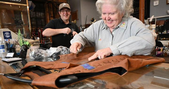 The Greenville leather store selling Louis Vuitton, Gucci