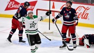 Stars down Jets 4-3 to push point streak to 11 games