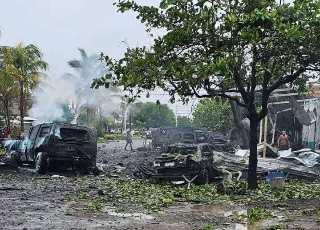 Estalla coche bomba afuera de instalaciones de Policía Comunitaria en Michoacán