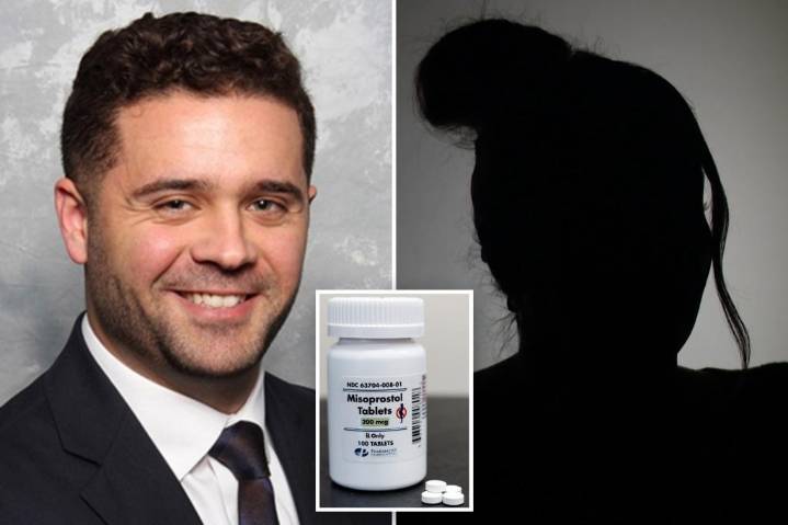 Surgeon allegedly shoved crushed abortion pills into pregnant girlfriend's mouth while she slept