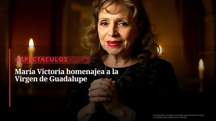 María Victoria, 102 años, cumple su promesa en la Basílica de Guadalupe