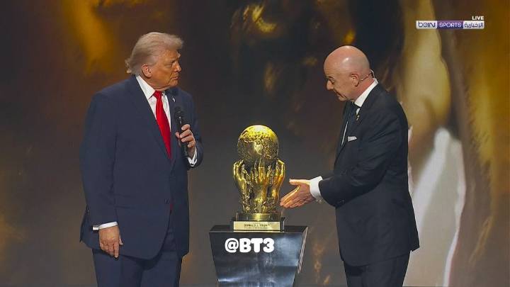 ¡Increíble! Trump recibe Premio de la Paz de la FIFA… mientras niega visas a futbolistas iraníes