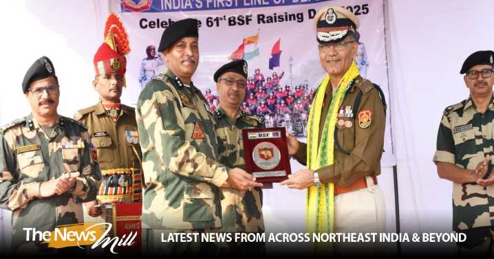 BSF organises Motorcycle rally in Tripura as part of Diamond Jubilee Celebrations