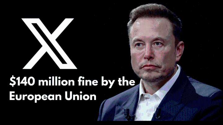 EU fines Elon Musk’s X $140 million under digital services act