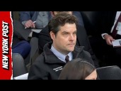Disgraced Ex-Rep. Matt Gaetz Sports Unbelievable Jacket to Department of War Briefing